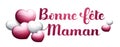 Happy MotherÃ¢â¬â¢s Day in French : Bonne fÃÂªte Maman Royalty Free Stock Photo